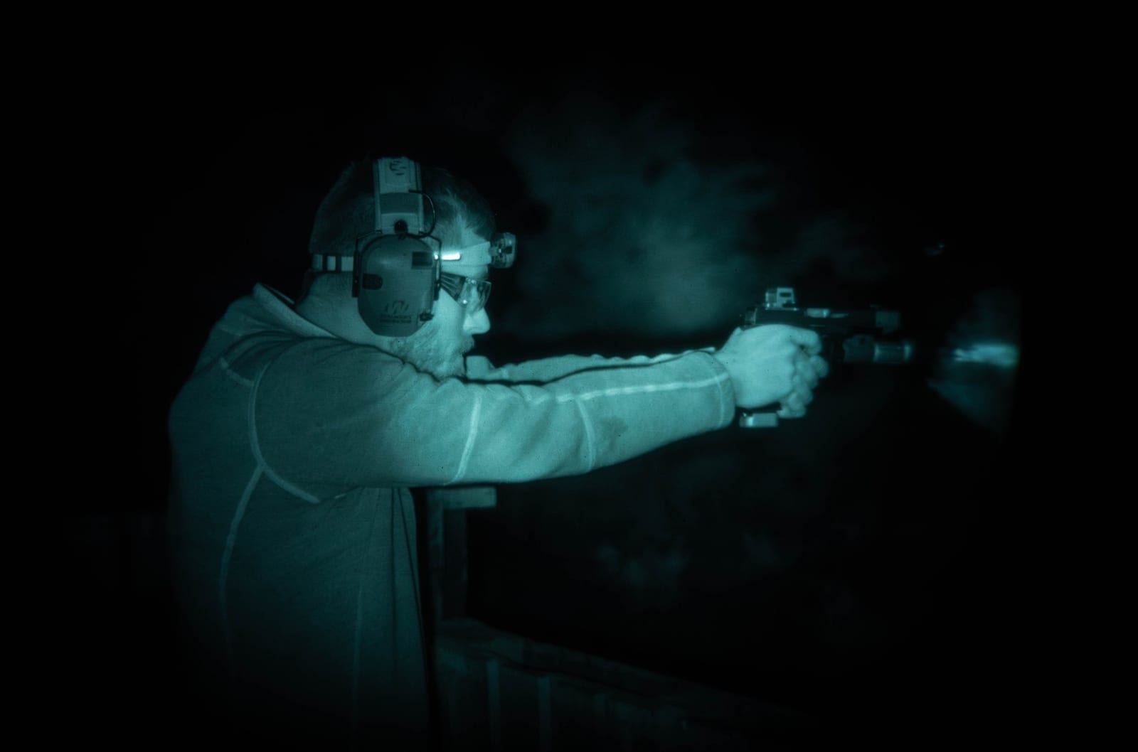 Twilight Biathlon photograph