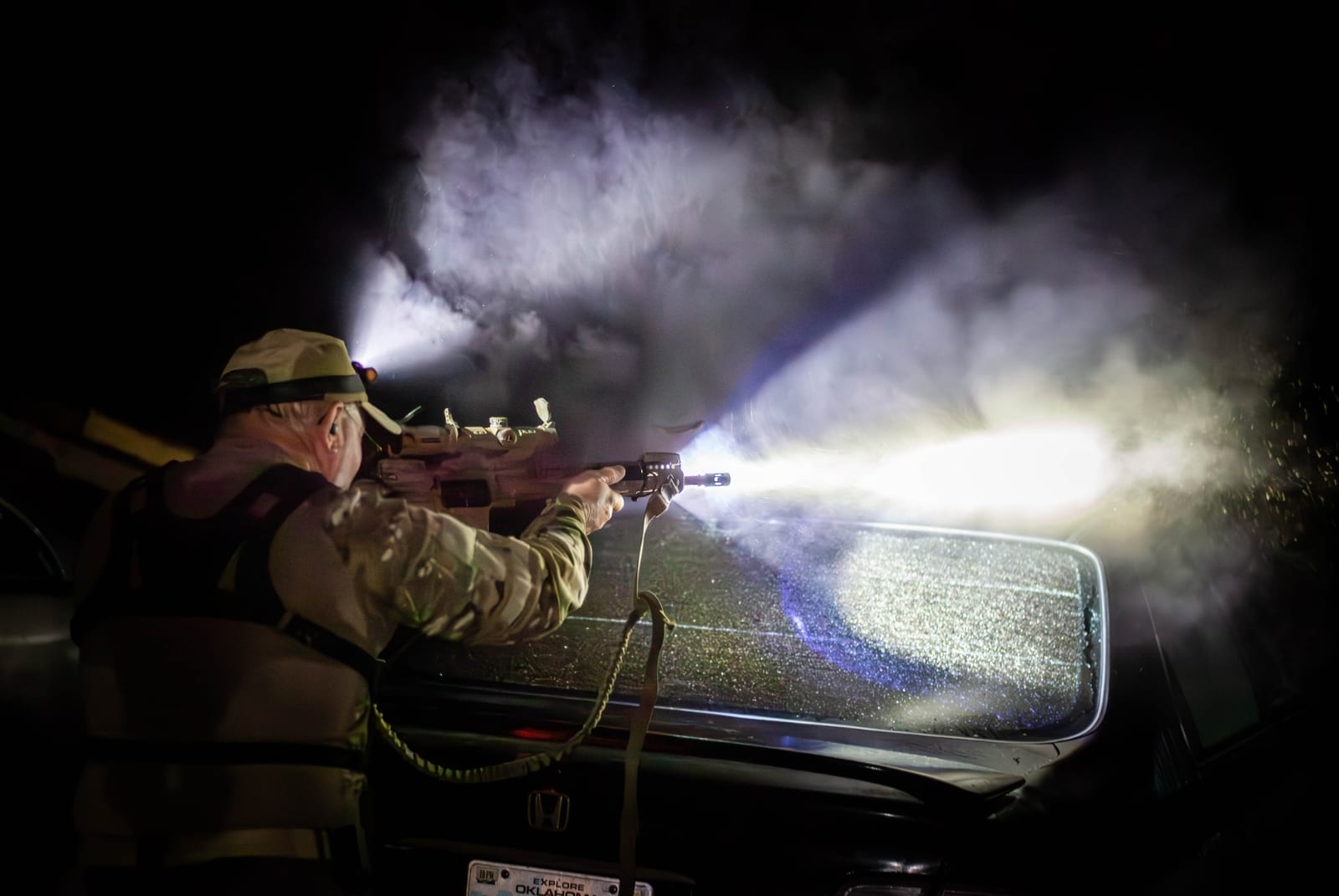 Twilight Biathlon photograph