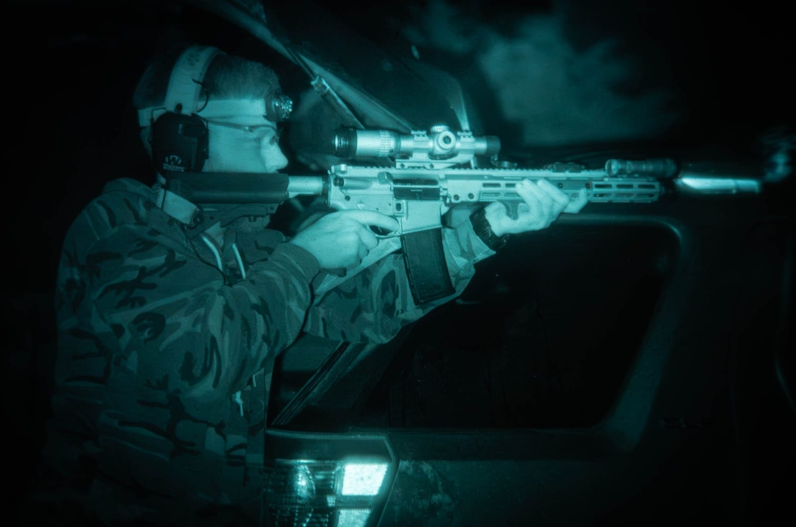 Twilight Biathlon photograph