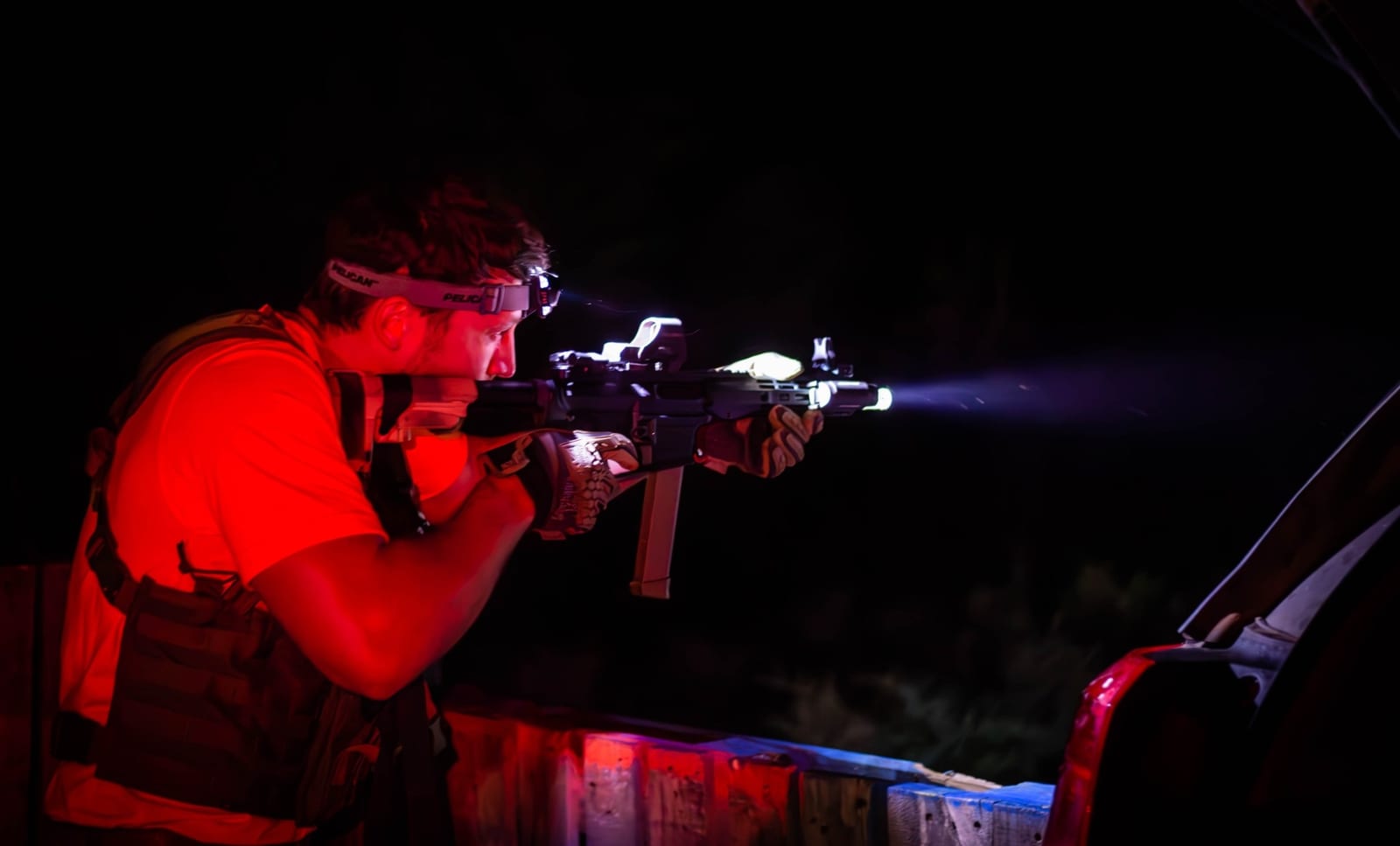 Twilight Biathlon photograph