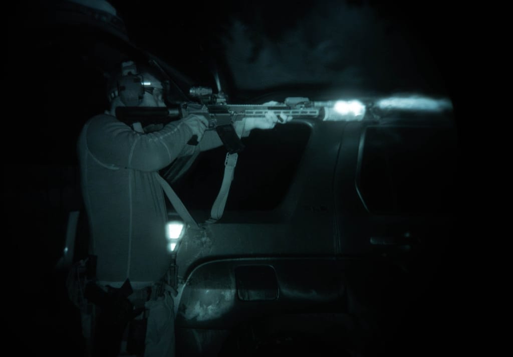 Twilight Biathlon photograph