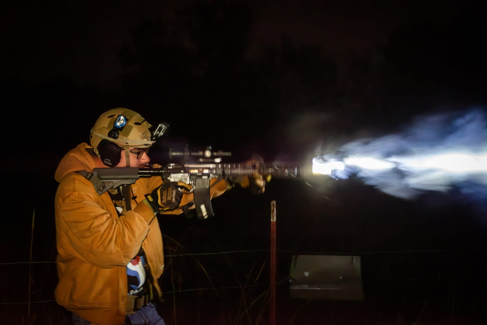 Twilight Biathlon photograph